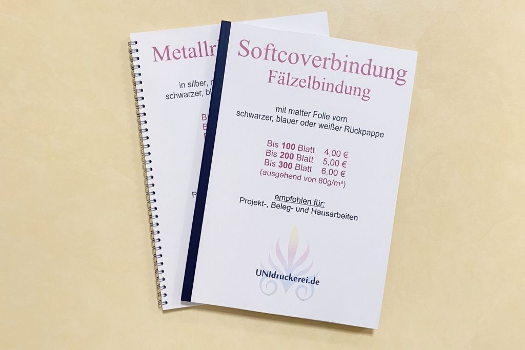 Softcoverbindung